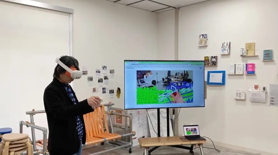 「射手座造船所」アーカイブプロジェクト　VR体験会　藝大部屋