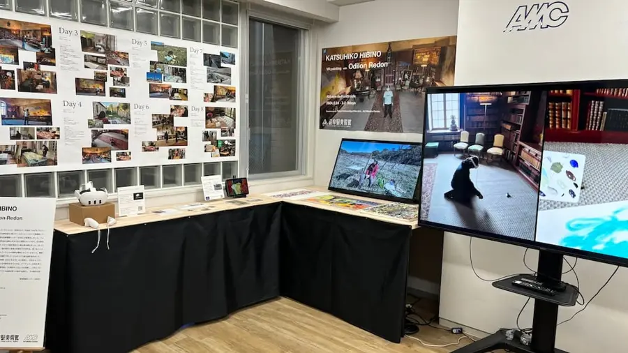 KATSUHIKO HIBINO VR painting with Odilon Redon 成果報告会