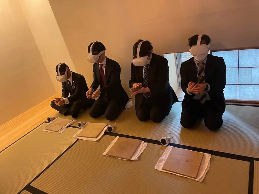 2023年4月 藝大茶室でのVRワークショップ