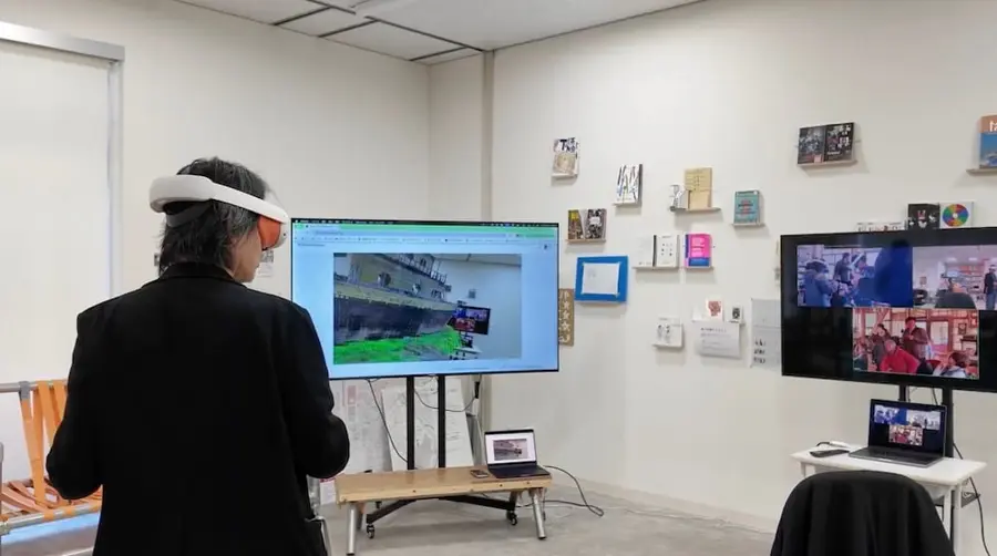 「射手座造船所」アーカイブプロジェクト VR体験会 藝大部屋