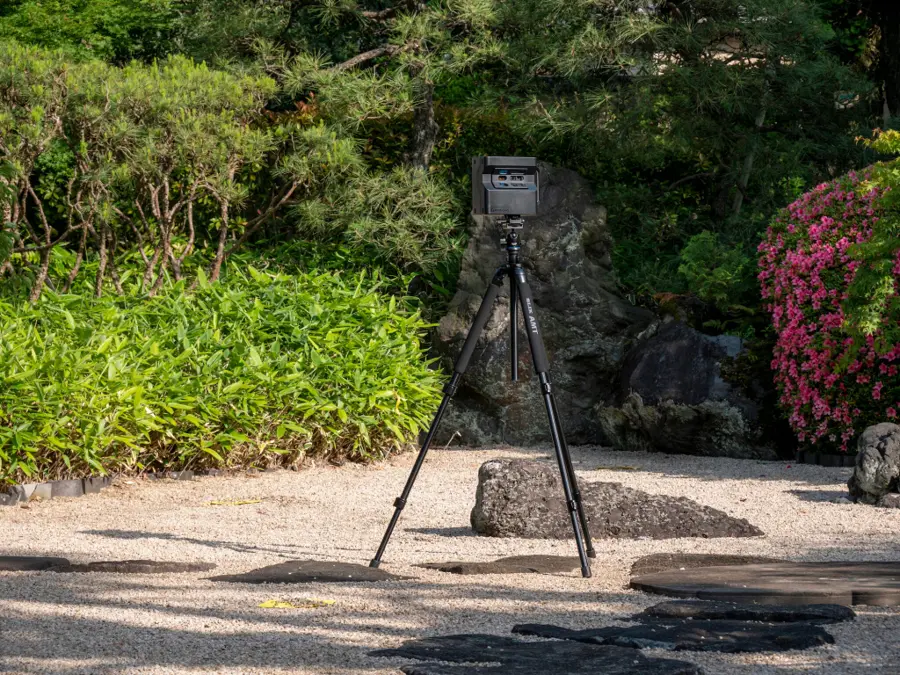AMC開設授業「イメージ演習A」2023年05月17日 東叡山 寛永寺庭園 Matterport Pro2